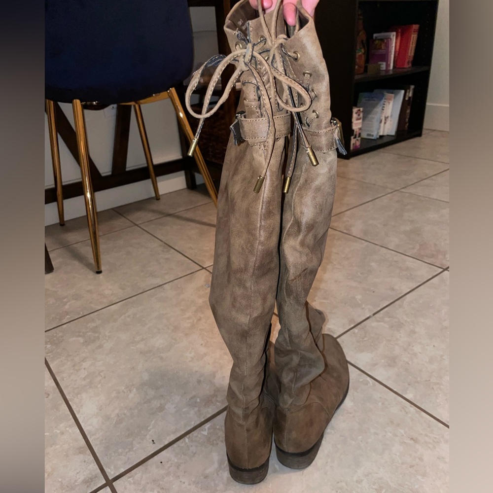Knee high boots